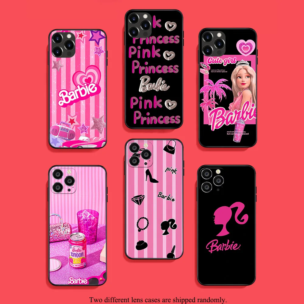 UK-54 Fashion Barbie Princess Soft Case For iPhone 5S SE 6 6S 7 8 11 X XS XR Plus Max Pro