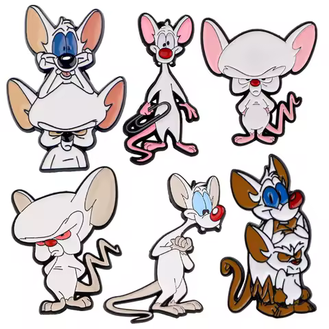 Animals Enamelled Brooches Funny Pins Backpack Lapel Badges Fashion Jewelry Accessories Festival Souvenir Gifts For Women