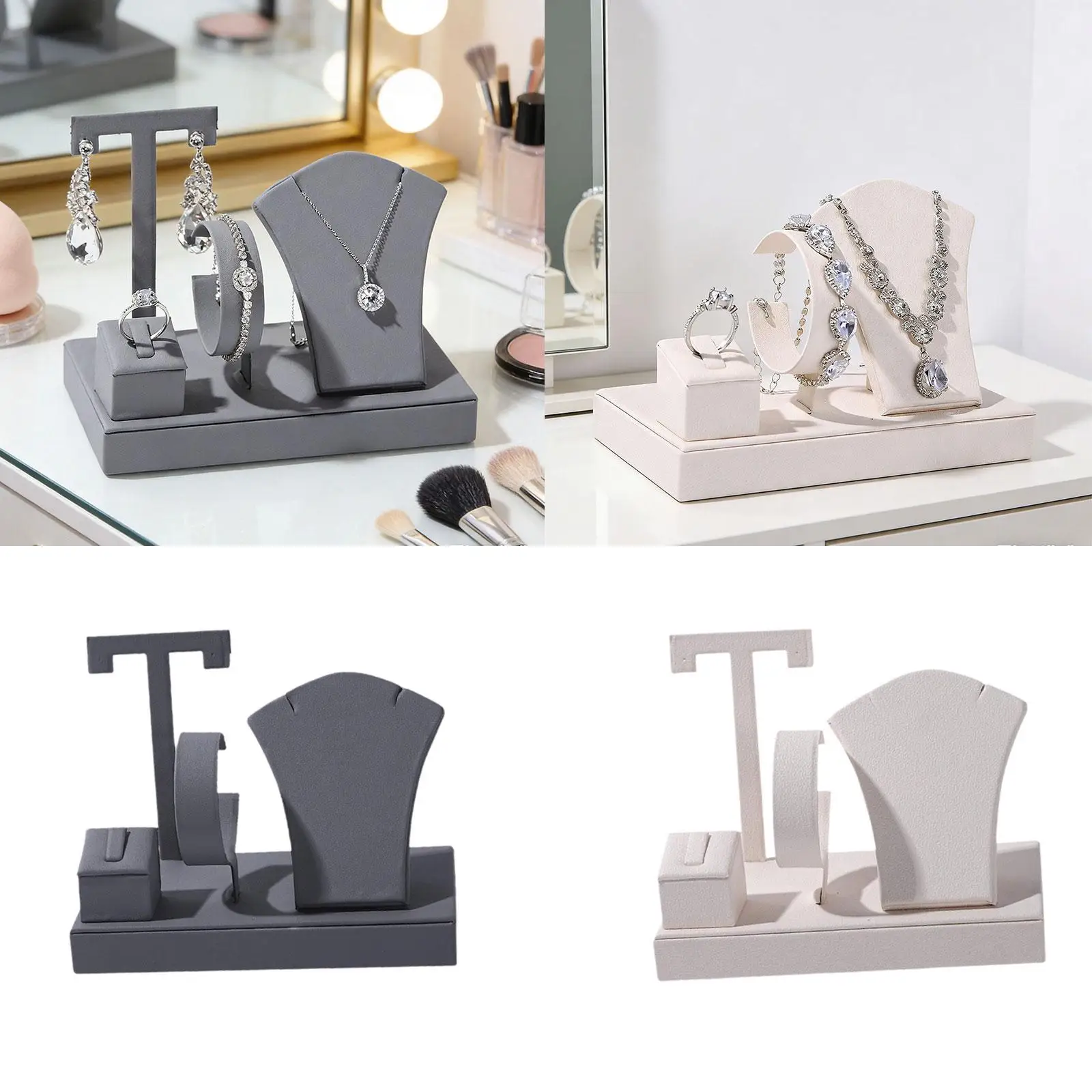 Jewelry Organizer Storage Box Display Tray Holder for Showcasing Bracelets Necklaces Rings Earrings in Retail Shop Jewelry Organizer Storage Box Display Tray Holder for Showcasing Bracelets Necklaces Rings Earrings in Retail Shop