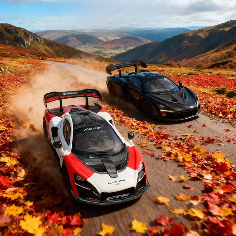 マエシ-64-マクラーレン-セナ-gtr-合金製カーモデル-シミュレーション-ミニレーシングカー-コレクターズバージョン-予約販売-4歳以上向け