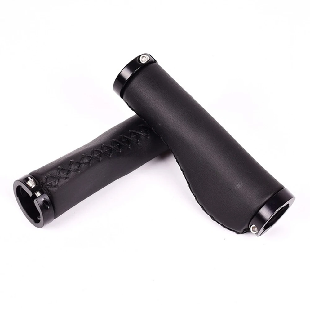 

Bicycle Leather Grip Road Bike Locking Manual Grip Cover Folding Handlebar Cover Mountain Bike PU Leather Grip Bicycle Accessory