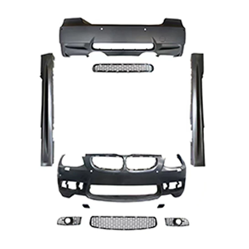 High Quality M3 Style PP Plastic Body Kit Fit 3 Series E92 E93 2005-2012 Front Rear Bumper Side Skirt Car Exterior Modification