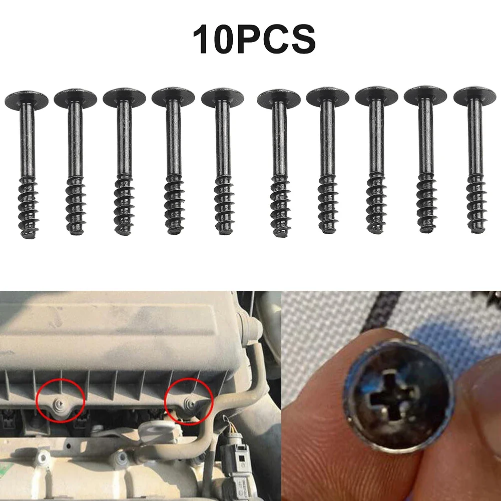 10Pcs Air Filter Cleaner Box Lid Retaining Screw Air Unit Cover Bolts Air Filter Housing Screws For Opel For Vauxhall For Jaguar