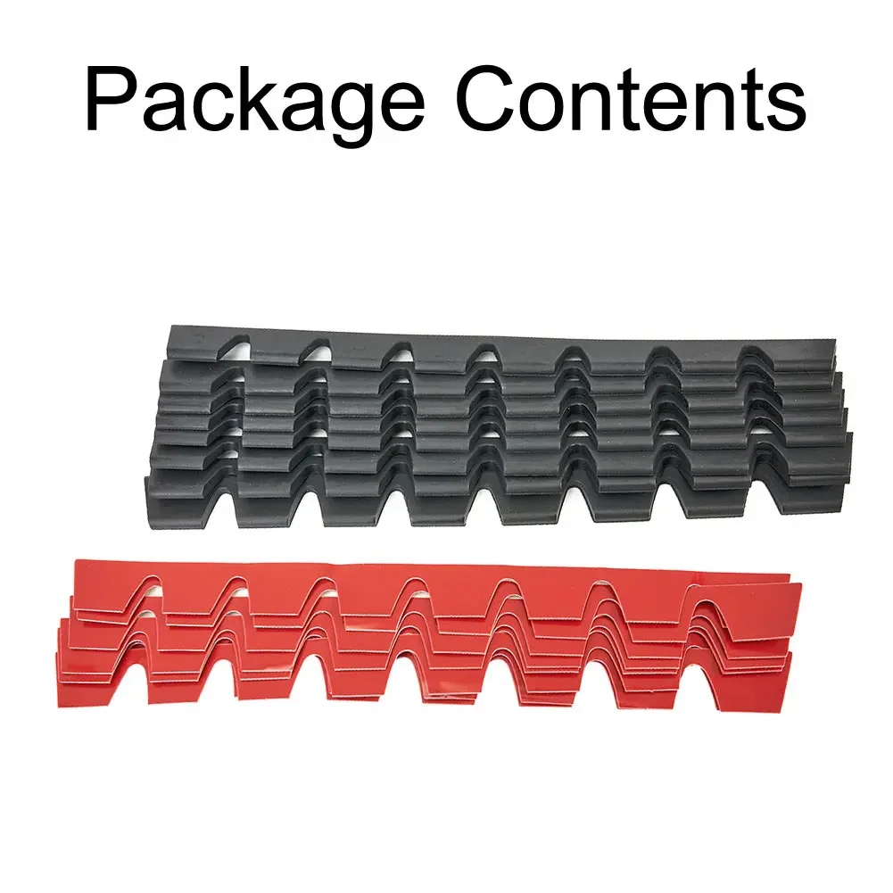 Part Guard Kit Fittings Kit Matte Black Practical Protector Skid Plate Rubber Scrape 35*2.8cm 8PCS Accessories Car Components