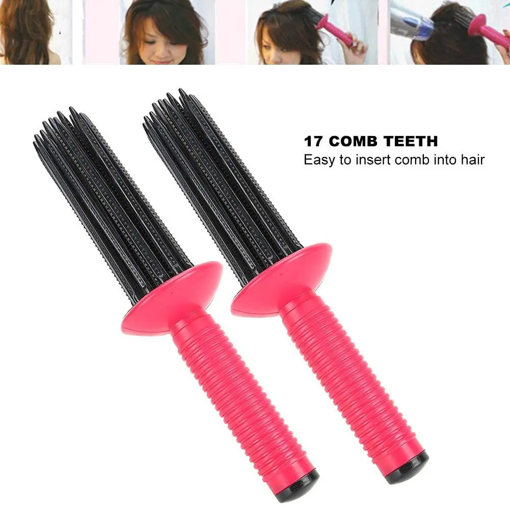 Air Volume Hair Fluffy Styling Curler Comb Hair Curler Comb Heatless Curling Roller Hair Styling Tools For Women