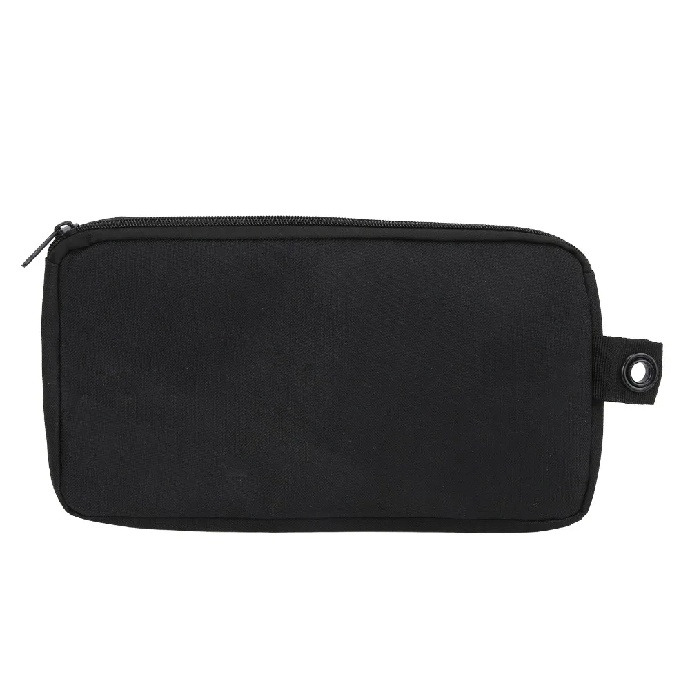 Durable 13.4in Surfboard Fin Storage Bag Double Mezzanine Lightweight Surfing Fin Bag Waterproof Fin Bag Surfers