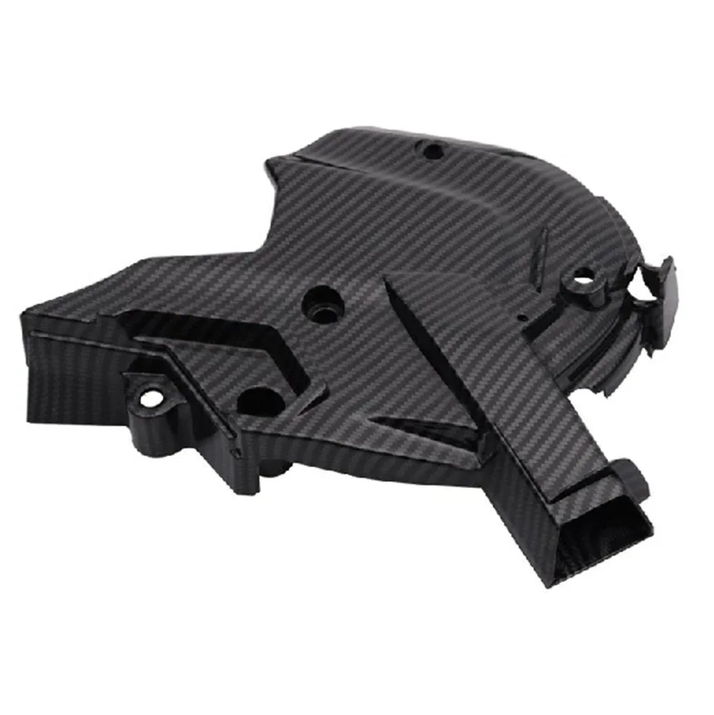 Carbon Fiber Printed ABS Plastic Left Engine Crankcase Cover For HONDA ADV150 2019 2020 2021