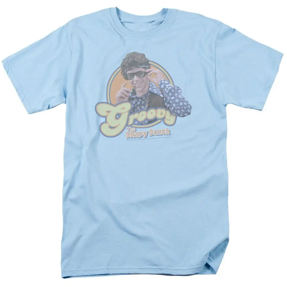 The Brady Bunch Groovy Greg Light Blue T Shirt