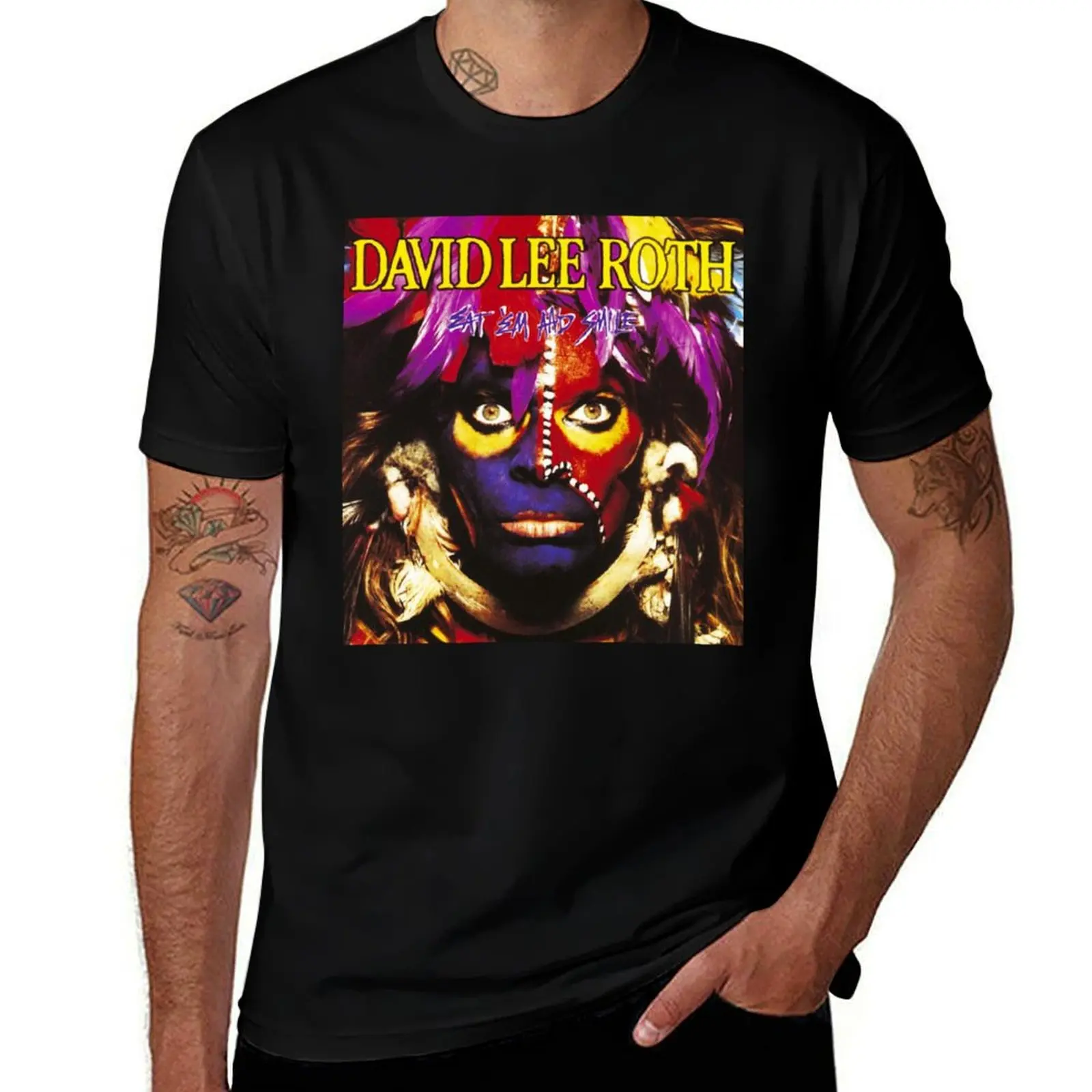 

Onehu New David Lee American Tour 2019 T-Shirt man t shirts for men casual t shirts for man pack cotton T-Shirt