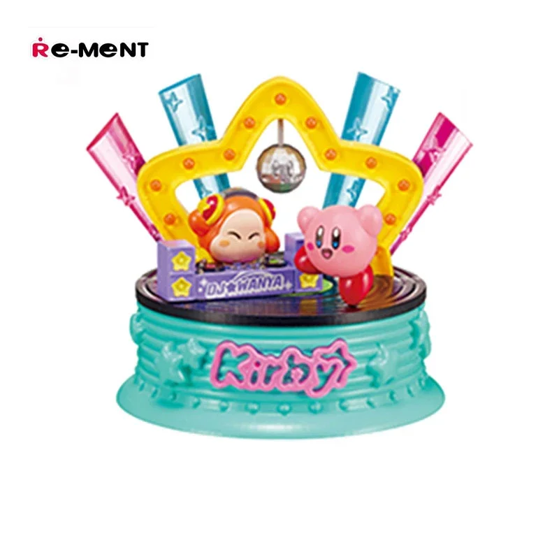 RE-MENT Capsule Speelgoed Kirby Waddle Dee Stad van Pop Serie Blind Box Speelgoed Anime Figuur Model Speelgoed Verzamelen ornamenten