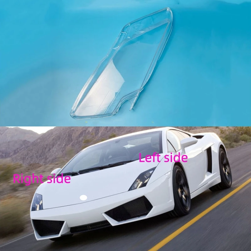 

For Lamborghini Gallardo 2008 2009 2010 2011 2012 Headlight Shell Headlamp Cover Replace Lamp Shade Headlamp Lens Glass