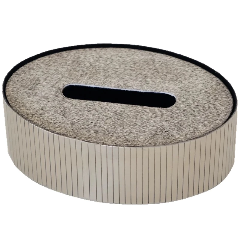 

Paper towel box horsehair pumping paper box French light luxury multi-functional storage living room coffee table hotel ornament