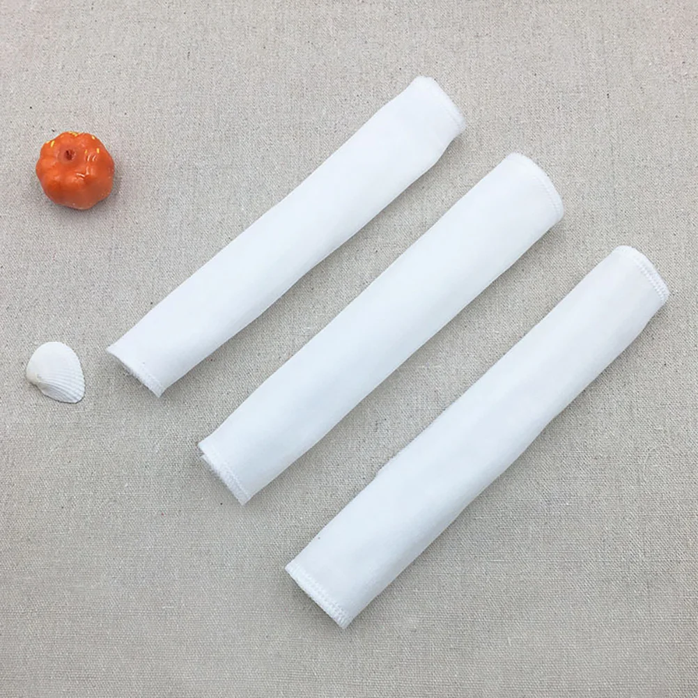 5 個の純粋な綿のハンカチ安全で耐久性のある快適な DIY ナーサラグ落書きハンカチ DIY アクセサリー