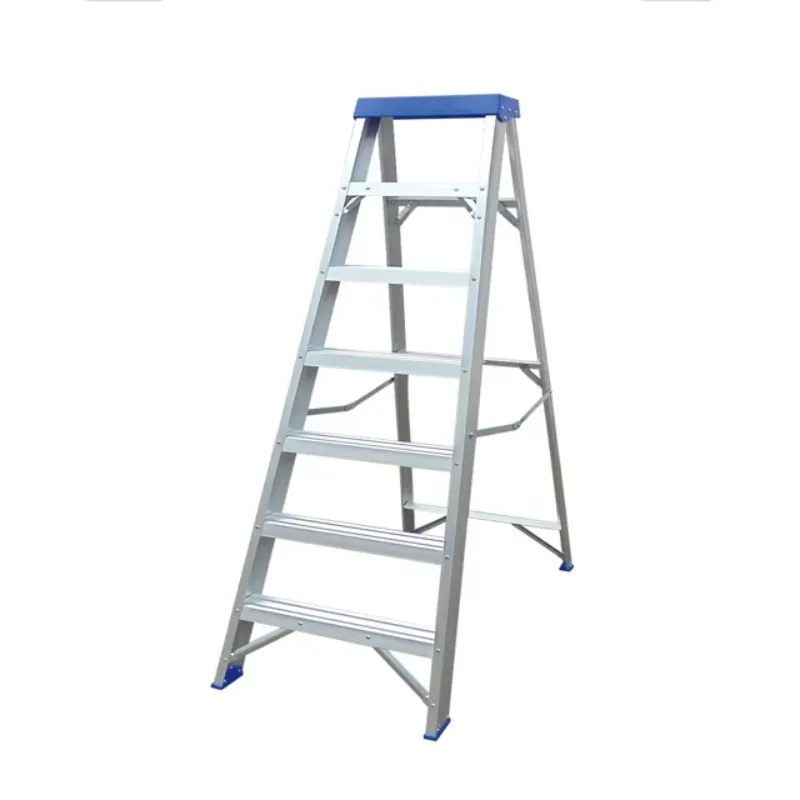 High Quality Folding Ladder Hand Tools Easy Shop Ladder Easy Design 6 + 1 Aluminum Ladder