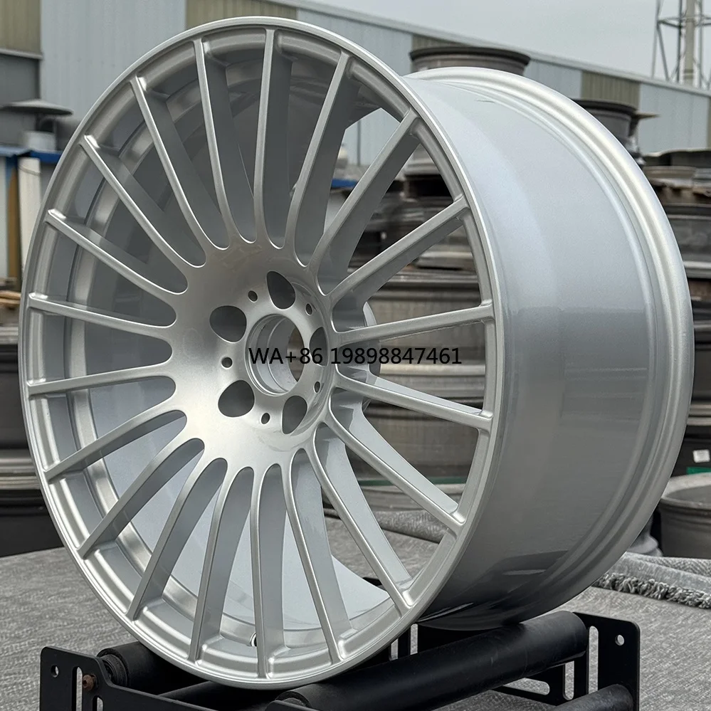 

Multi-spoke 1-piece Monoblock Forged Alloy Car Wheel Rims 18 19 20 21 22 23 24 Inch 5x112 5x114.3 5x120 for