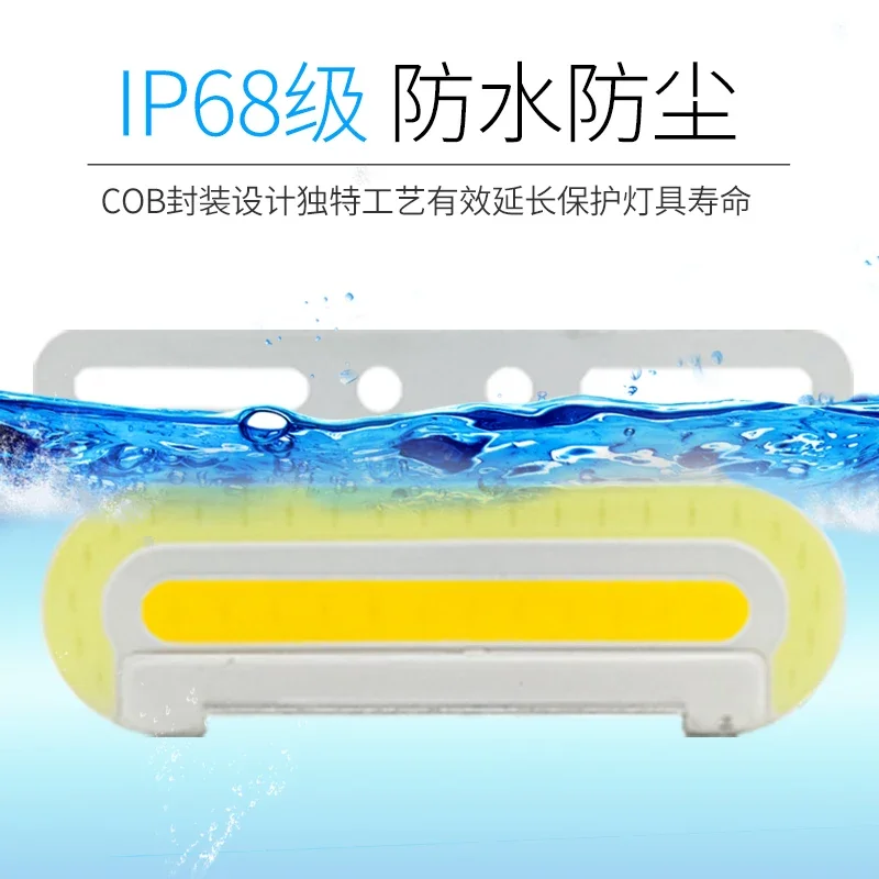 2 pçs nova luz lateral do caminhão 24vled piso ultra brilhante à prova dwaterproof água ultra-fino multifuncional forte luz lateral cintura
