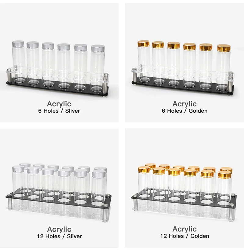 Kaffeebohnen Aufbewahrung röhrchen Behälter große Kapazität Flasche 30g mit Display Rack Einzel dosis Keller Espresso Access oris Set – Detail 10