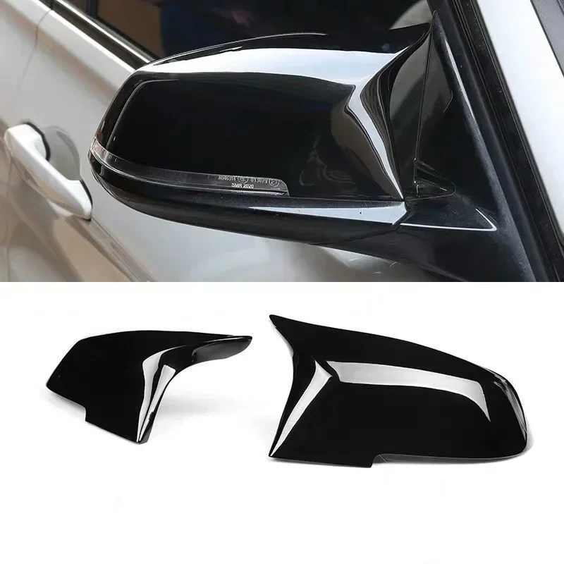 For BMW 4 Series F32 F33 F36 420i 428i 435i 2014-up Replacement Carbon Fiber M4 Look Rear View Mirror Cover Caps