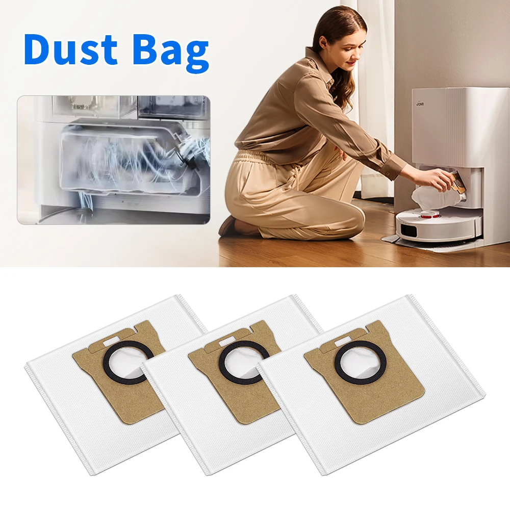 Accessories For JONR P20 PRO T5 PRO Vacuum Cleaner Main Roller Brush Side Brush HEPA Filter Mop Cloth Dust Bag Parts