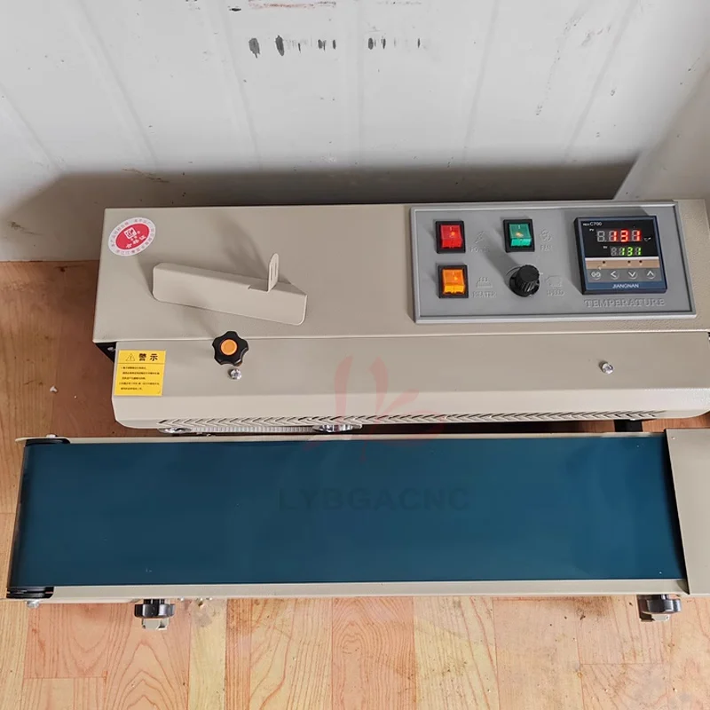 LY Sealing Machine Automatic Continuous Film Heat Sealer for Tea Bags Moon Cake Bags Food Snacks Plastic Bag Printing Date