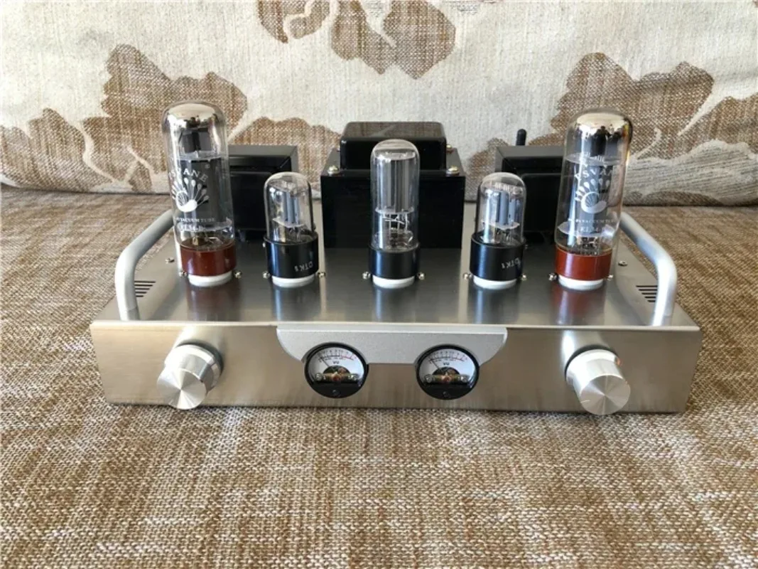 

High End Electronic Tube Gallbladder Power Amplifier Kit Finished Dragon And Phoenix Gallbladder Art