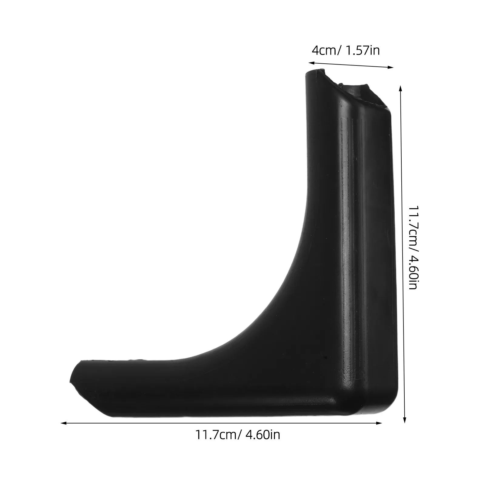1Pair Replacement Chair Foot Caps Plastic Nonslip Leg Protectors Folding Beach Chair Feet Outdoor Use Nonslip Floor Glides
