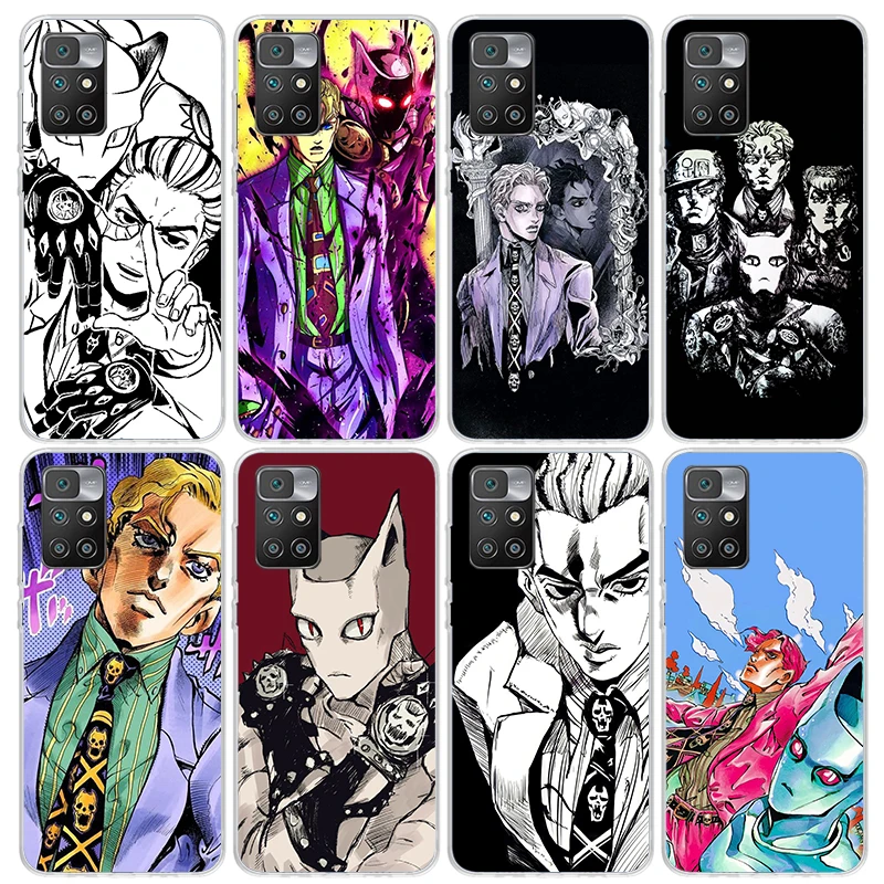 Чехол для телефона JoJo Kira Yoshikage Killer Queen для Xiaomi Redmi 13 13C 14C 12 12C 10A 10C 10 9A 9C 9T 9 8 8A 7 7A 6 6A K70 K60 K40 Чехол для телефона JoJo Kira Yoshikage Killer Queen для Xiaomi Redmi 13 13C 14C 12 12C 10A 10C 10 9A 9C 9T 9 8 8A 7 7A 6 6A K70 K60 K40