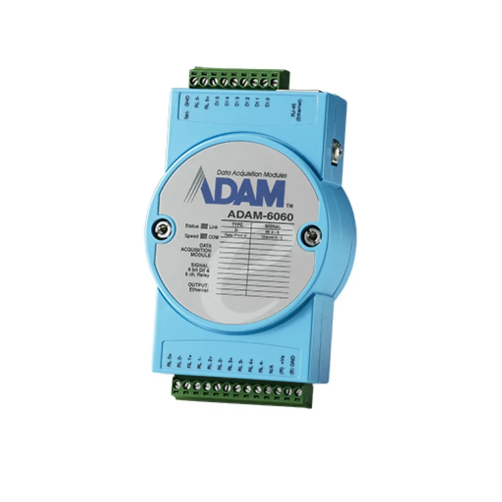 Advantech ADAM-6060 6-way Power Relay Output Modbus TCP Module