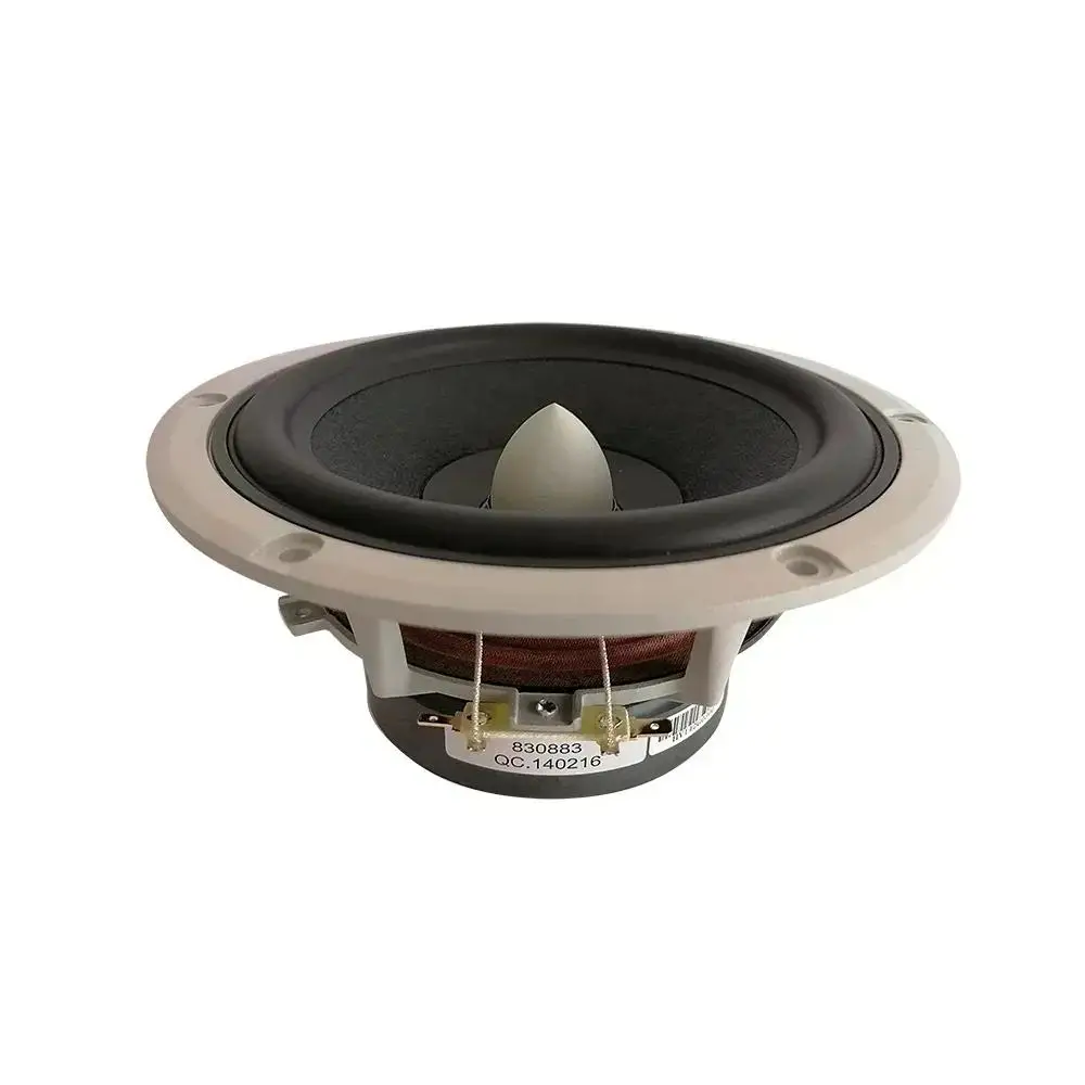 1 Pieces Original Peerless P830875/P830883 6.5'' Midwoofer Speaker Driver White Casting Aluminum Chassis 8ohm/70W RMS D180mm