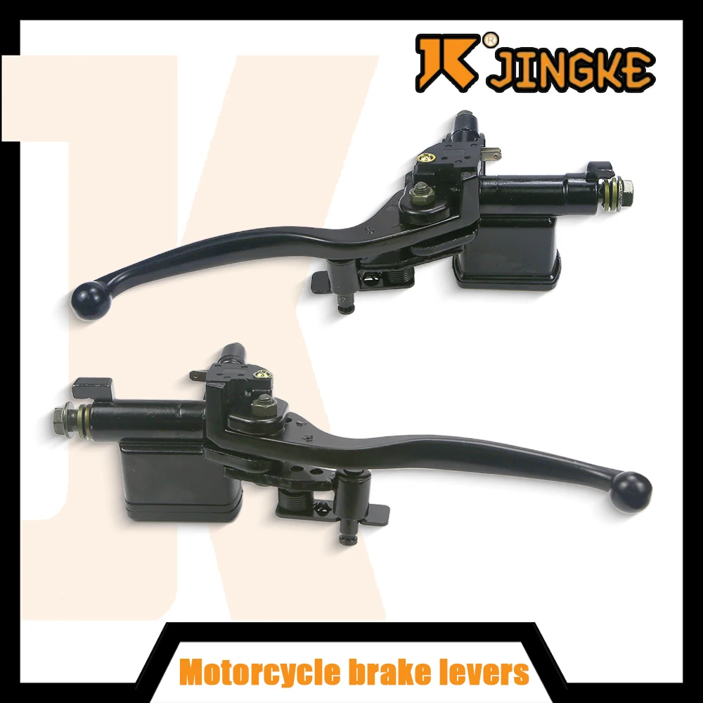 

Universal Motorcycle Hydraulic Brake Lever Clutch Lever Pump Left Right For 50cc-250cc Dirt Bike ATV Four-wheel