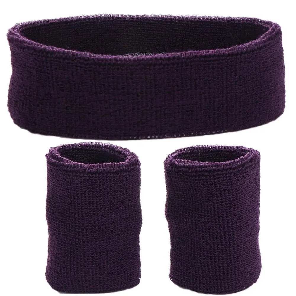 Absorbent Band Wrist Band Kids Headbands Yoga Mens Sports Headband Sweatband Wristband Sweat Headband