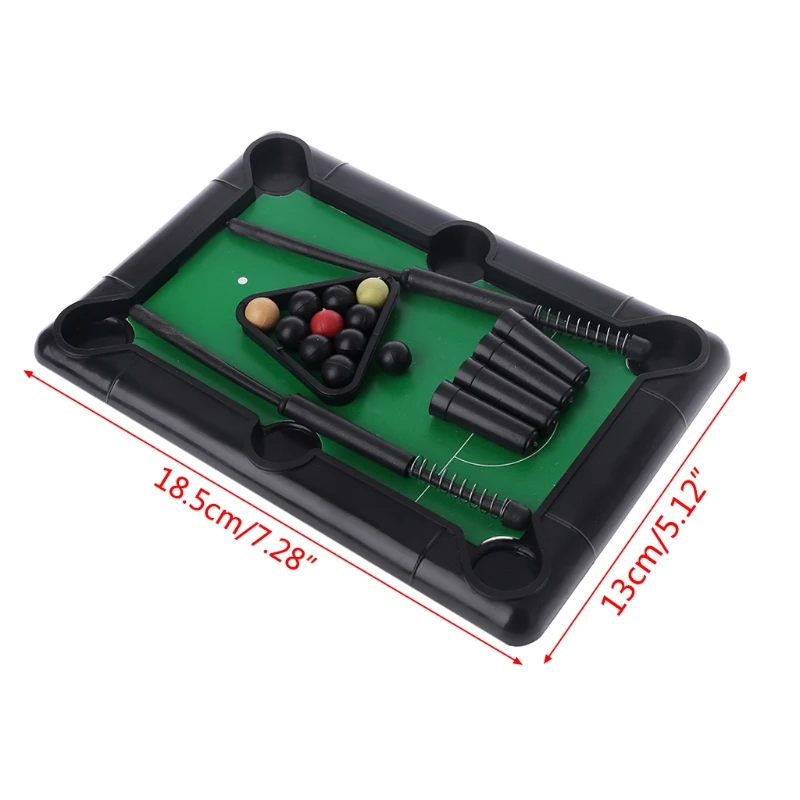 B03A Nieuwigheid Mini Desktop Pooltafel Biljart Tafelblad Zwembad Speelgoed Spelset Ouder-kind