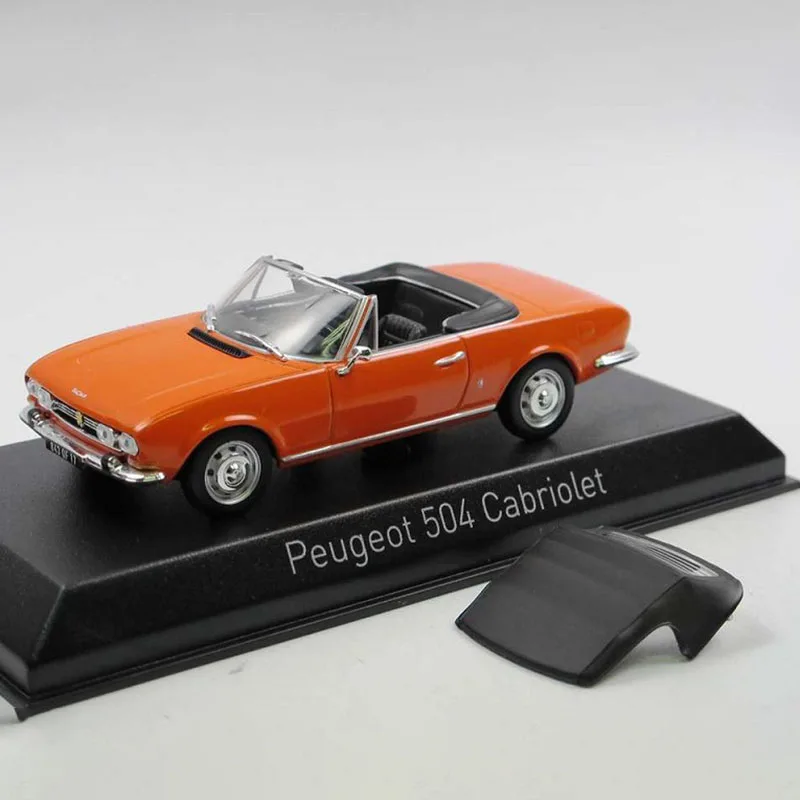 1:43 Scale 504 Cabrio 1970 Alloy Convertible Model