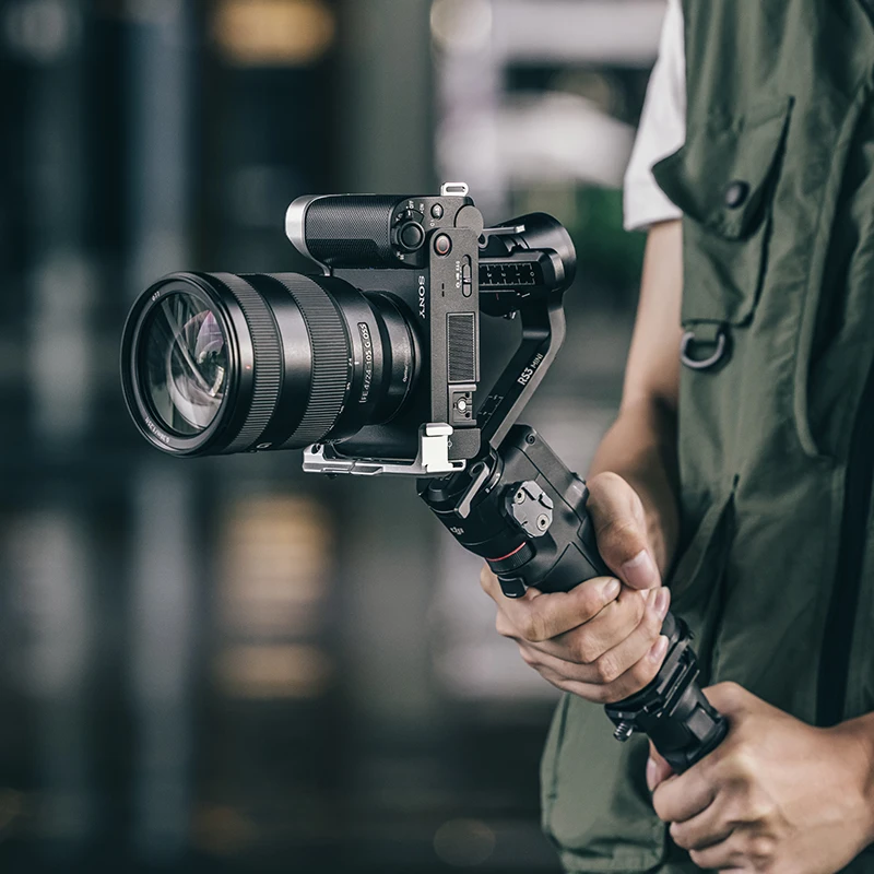 Ulanzi Falcam F22 & F38 & F50 Quick Release Camera L Plate Bracket For Sony ZV-E1 With Arri Positioning 1/4\