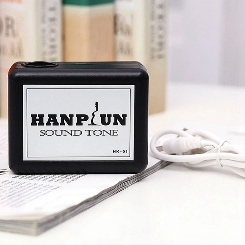 Гитарный тональный усилитель звука имитирует вибрацию фактического воспроизведения, восстановление звука на гитаре, потенциальное искусственное звучание