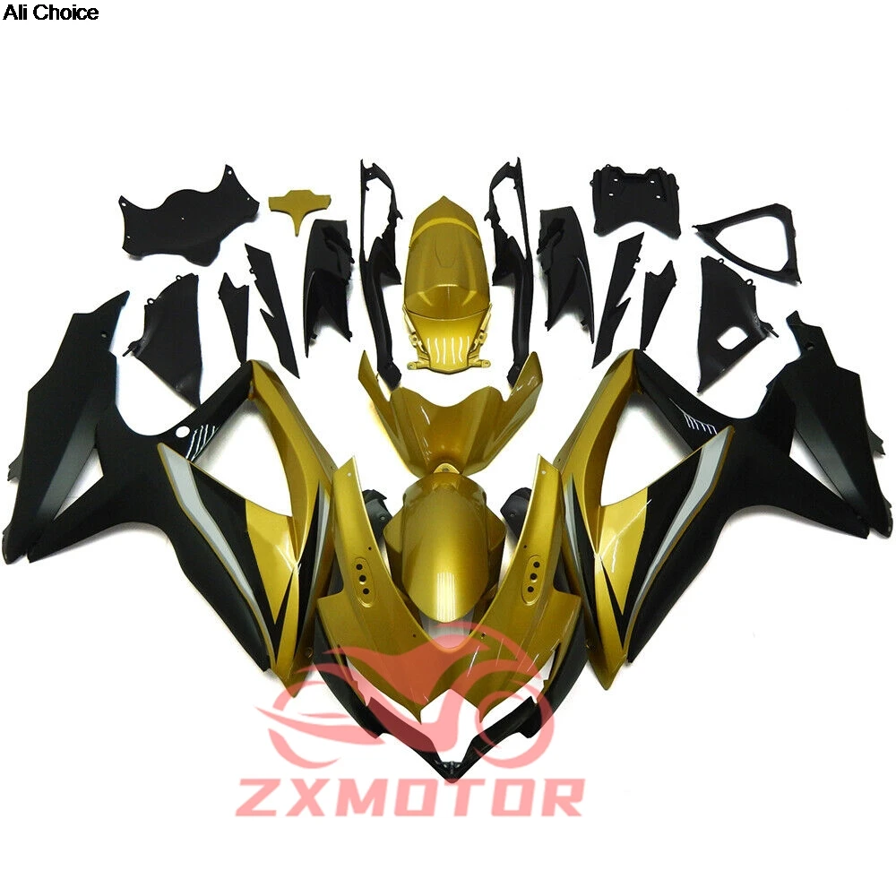 

Подходит для GSXR600 08 09, обтекатели двигателя для SUZUKI K8 GSXR 600 2008 2009, пластиковая крышка мотоцикла, комплект обтекателя кузова