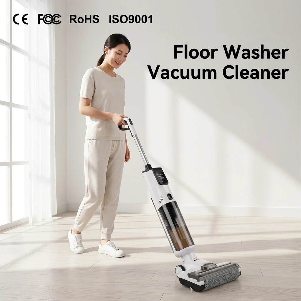 Wet And Dry Vacuum Cleaner Home Staubsauger Upright Floor Washer Vacuum Cleaner Self Cleaning