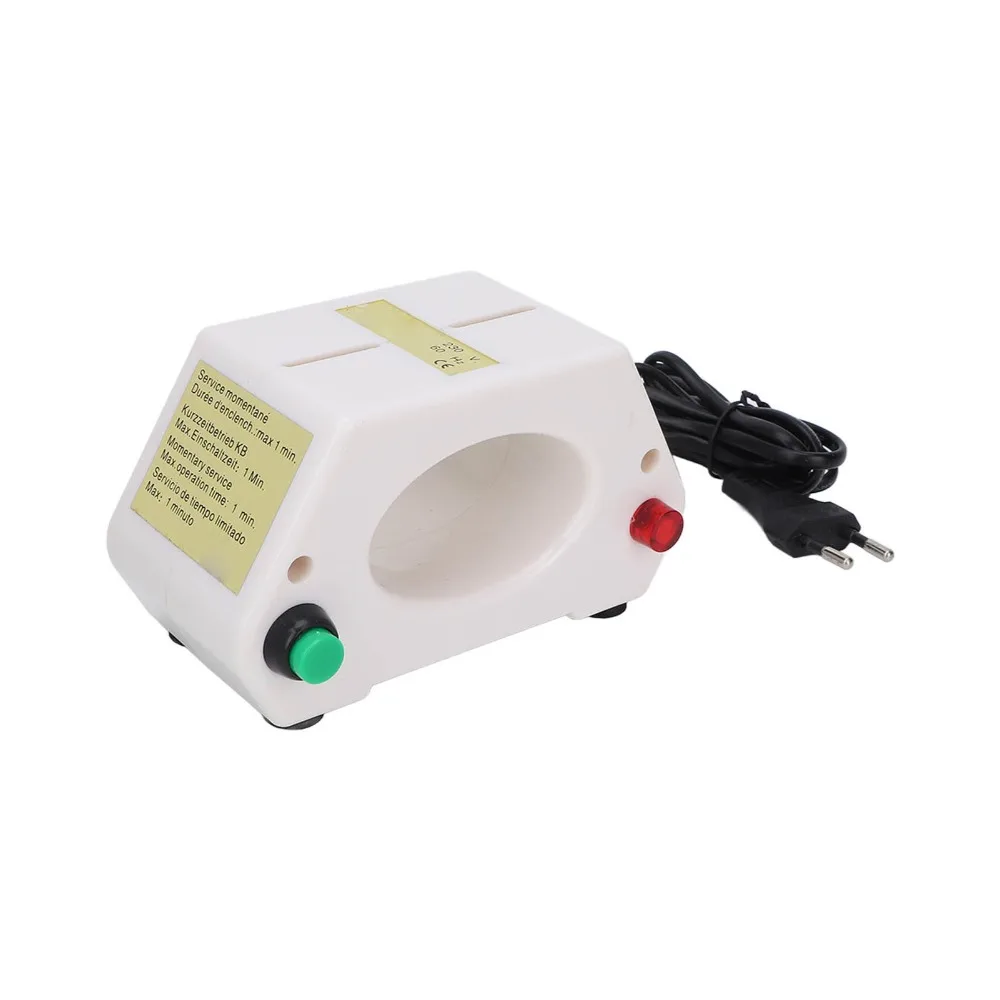 Professional Plastic Watch Demagnetizer White EU/US Plug Mechanical Watch Degaussing Tool Watch Degausser Repair Tools Shop
