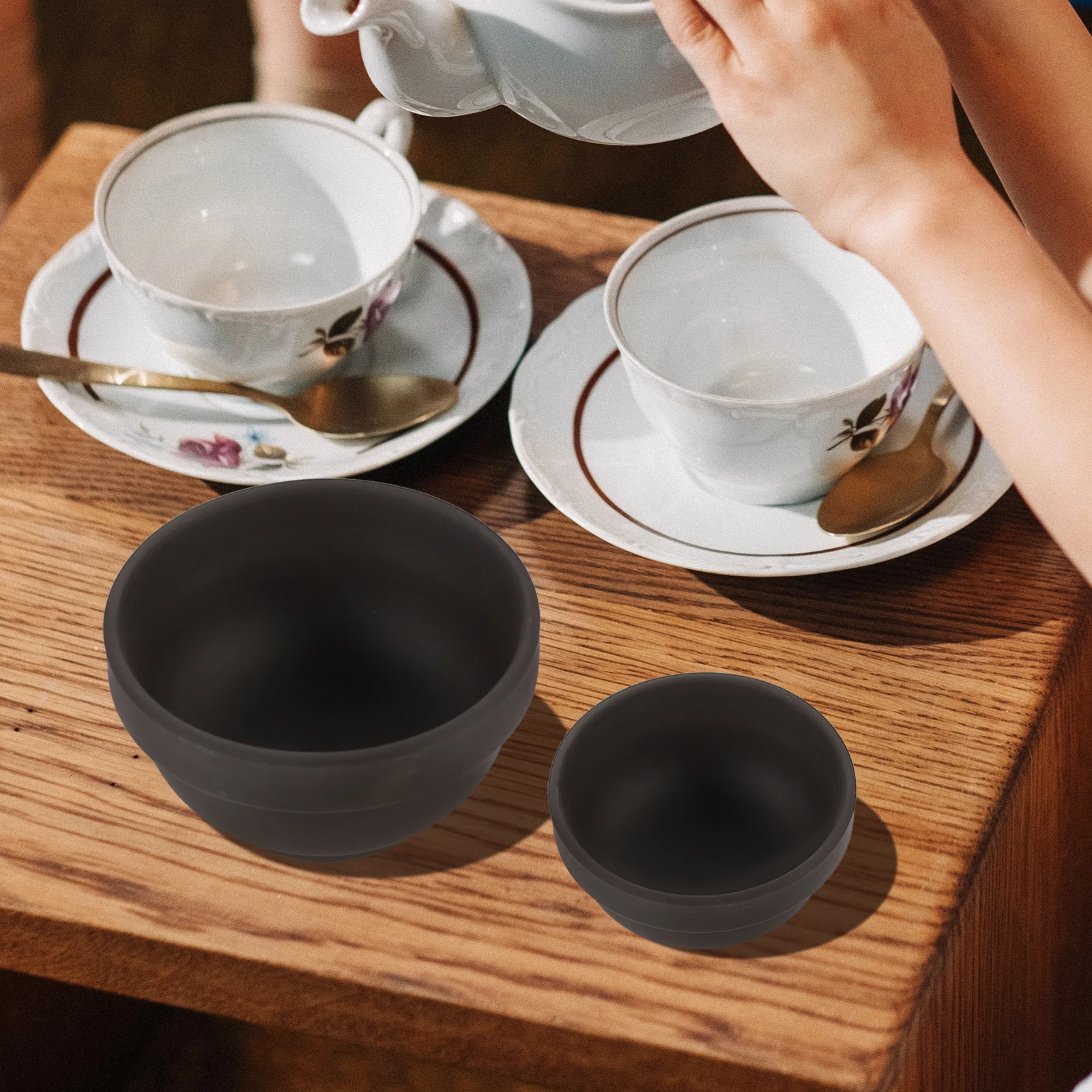 

1Set Purple Clay Kung Fu Tea Set with Design Portable Ceramic Travel Teaware Kit for Outdoor Activities Heat Resistant