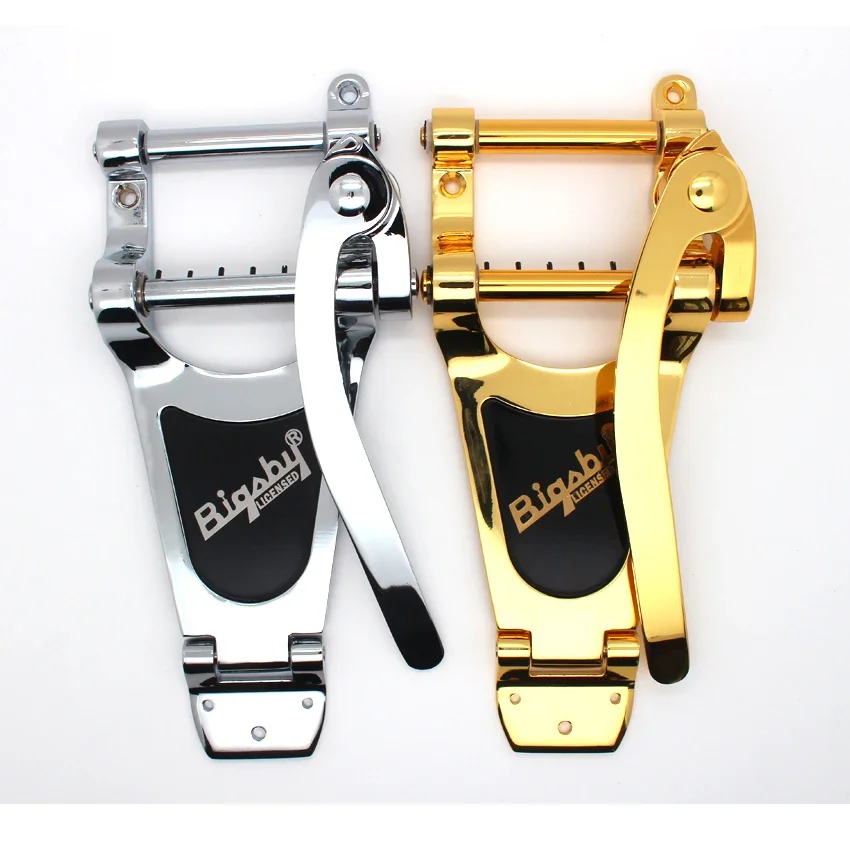 Tremolo Bridge System Chrome & Gold Hardware