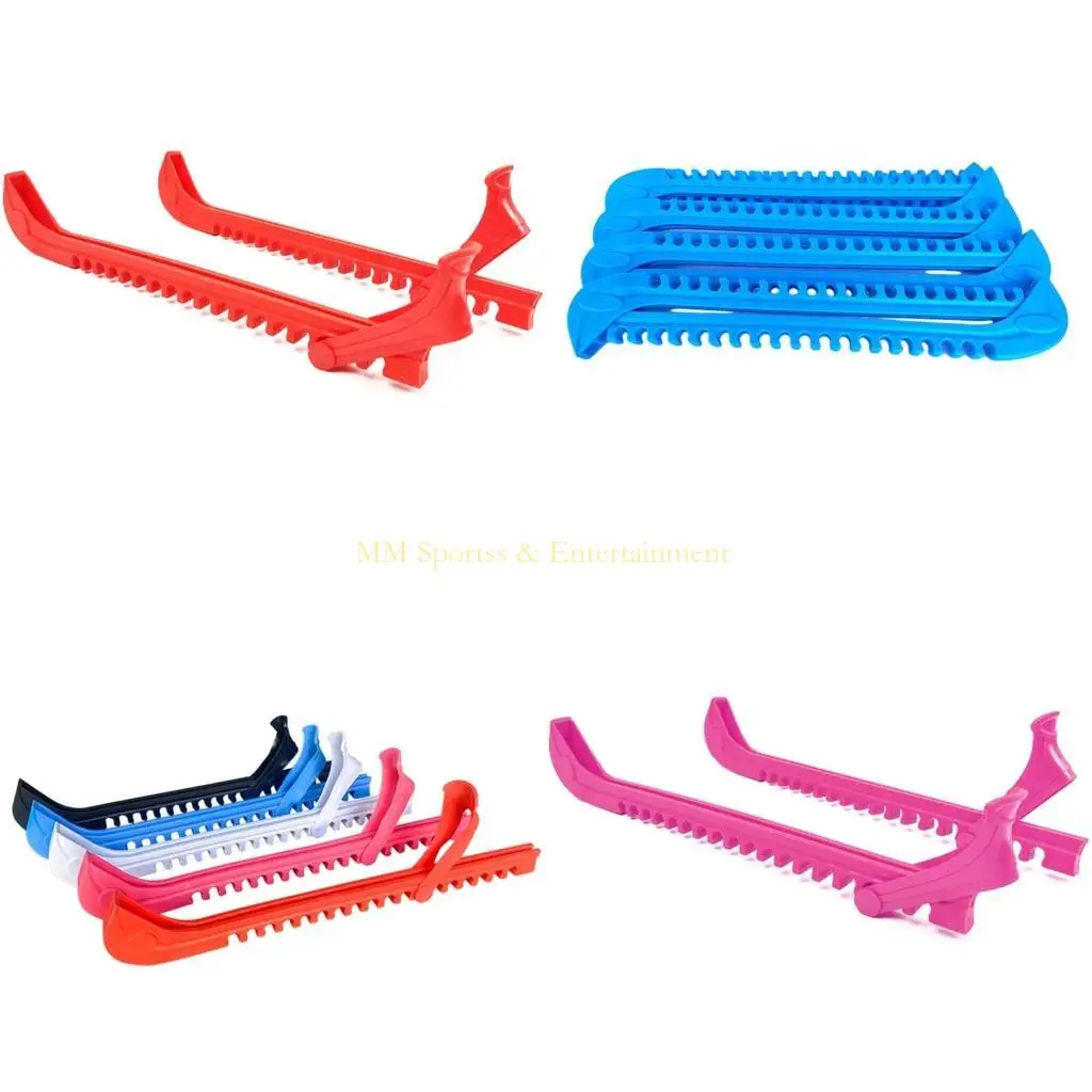 

31BE 2 шт. крышка лезвия конька защита лезвия конька с регулируемой пряжкой для хоккея