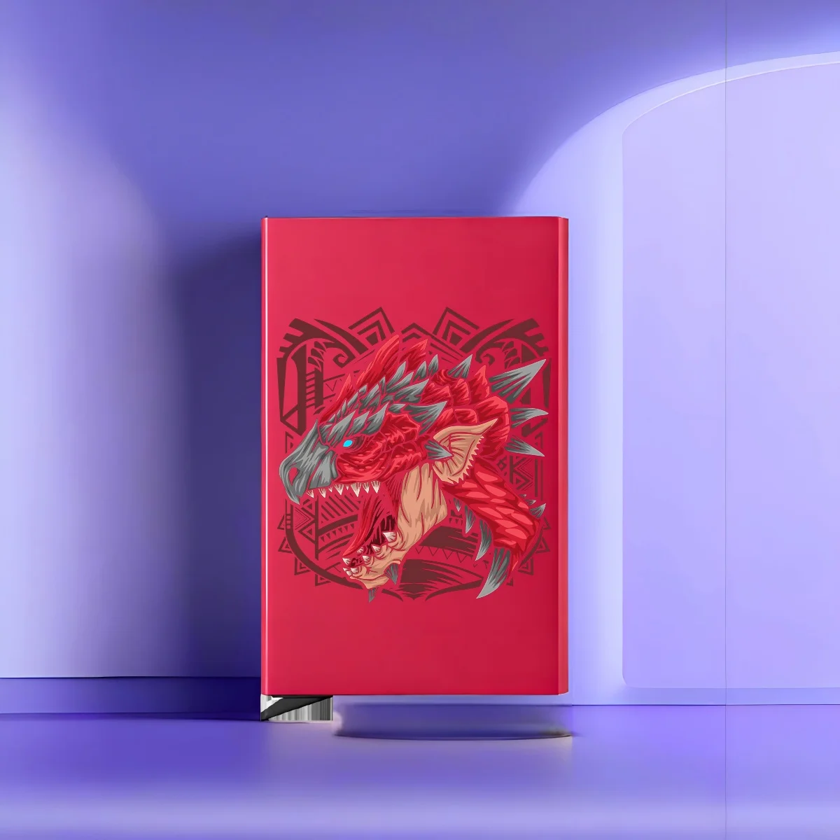 ハンティングクラブ ラタロス by 2026 新しいスタイルのファッションプリントカードケース さまざまなカラーオプション 使いやすい コンパクトで日常のニーズに最適