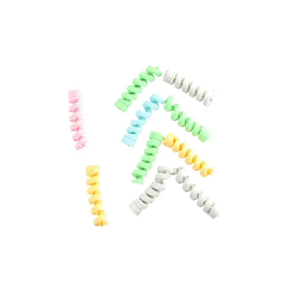 

Papeleria Winder Wire 10pcs Earphone Cable Organizer Desk Set Cable Protector