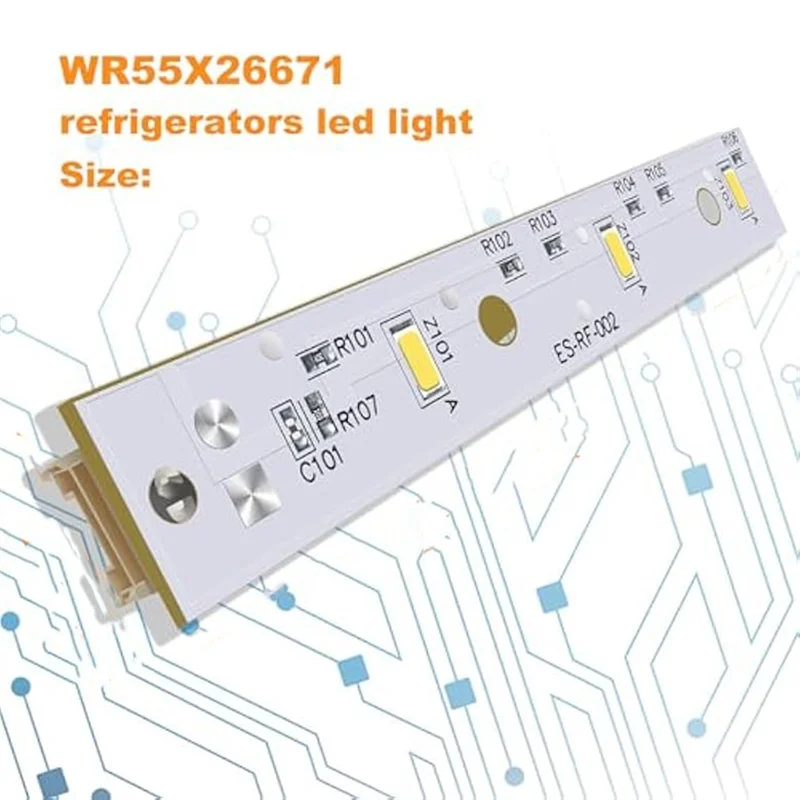 

ABWZ-WR55X26671 Замена платы освещения морозильной камеры PS11767930 AP6035586 4468532 EAP11767930