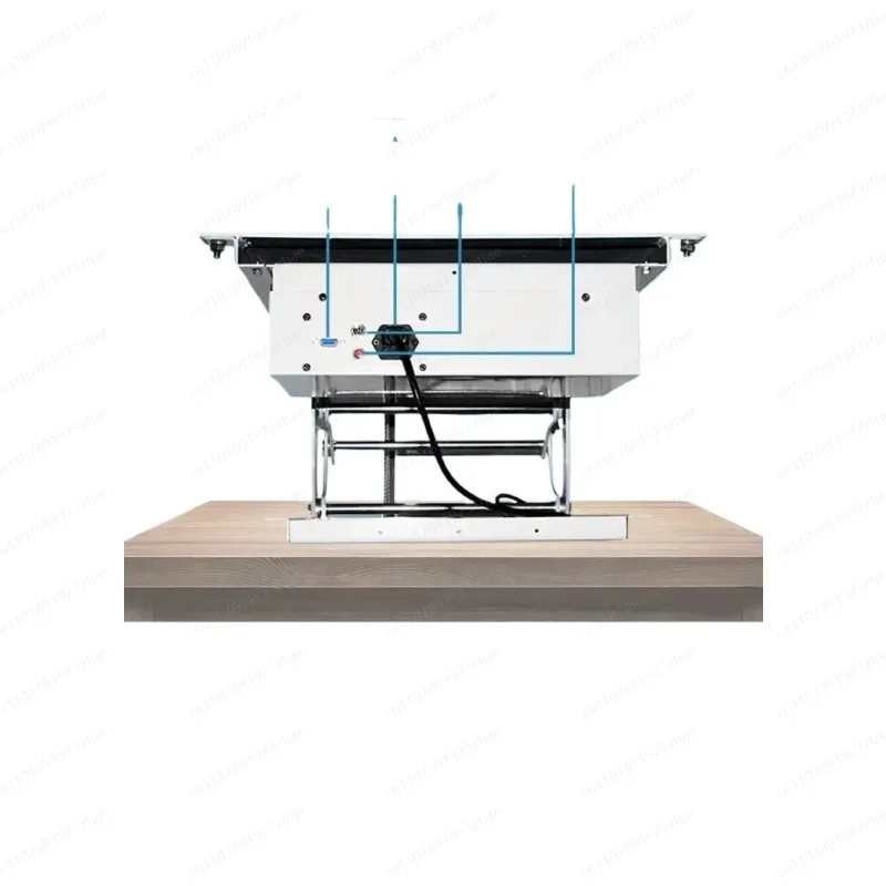 TV Ceiling Hanger Motorized Ceiling TV Mount Electric Flip Bracket Motorized LCD TV Lift for smart home office 32-75 Inch