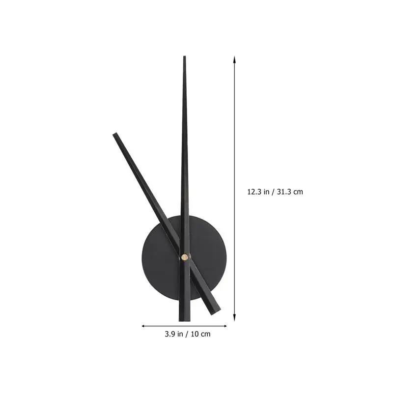 Wall Hands Clock Mechanism Clocks 3D Diy Quartz Large Needles Movement Metal  Replacement Kit Cross Stitch Battery Parts Decor