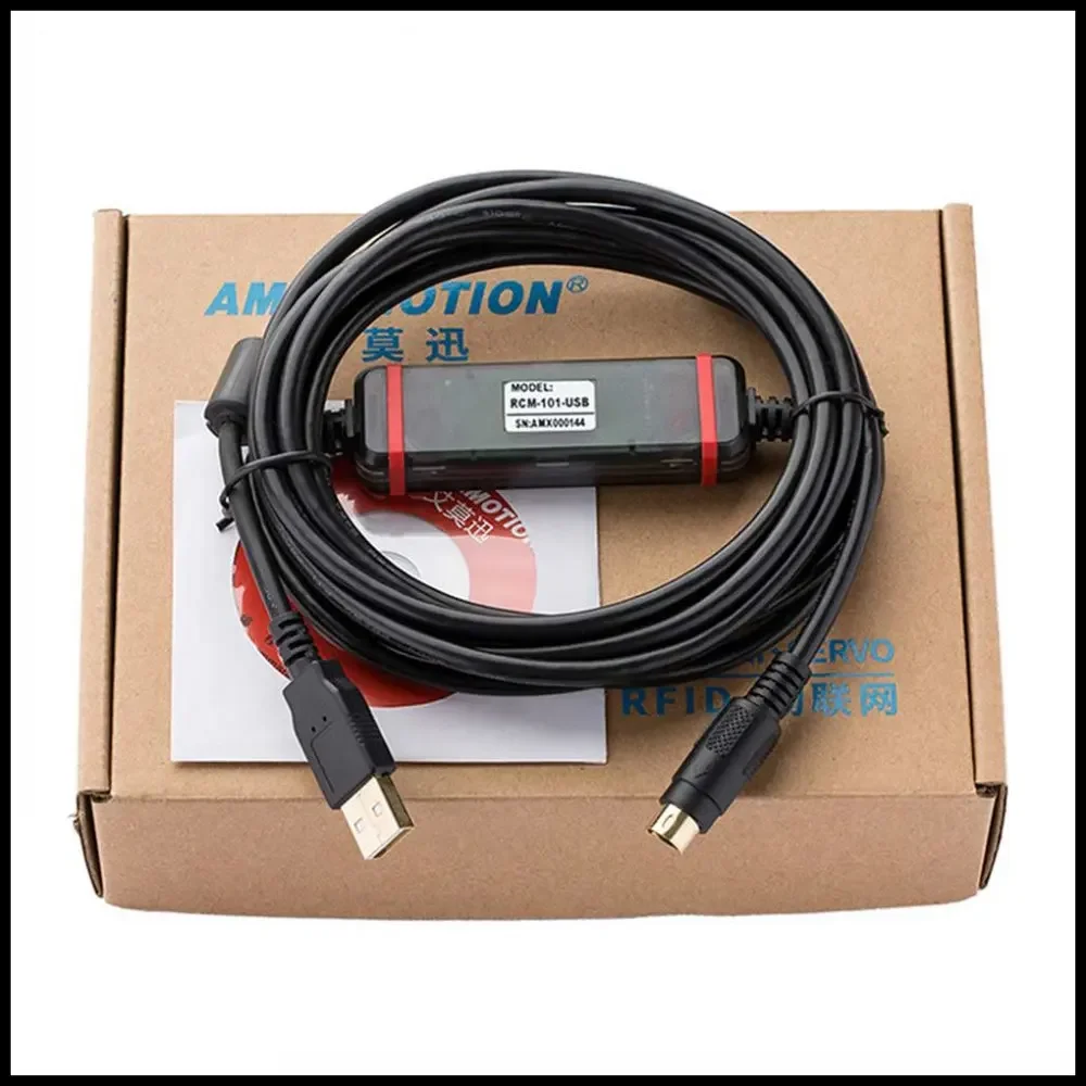 CNC RCM-101-USB Programming Cable Suitable IAI Electirc Cylinder Driver ACON/PCON/SCON PLC Debugging Cable