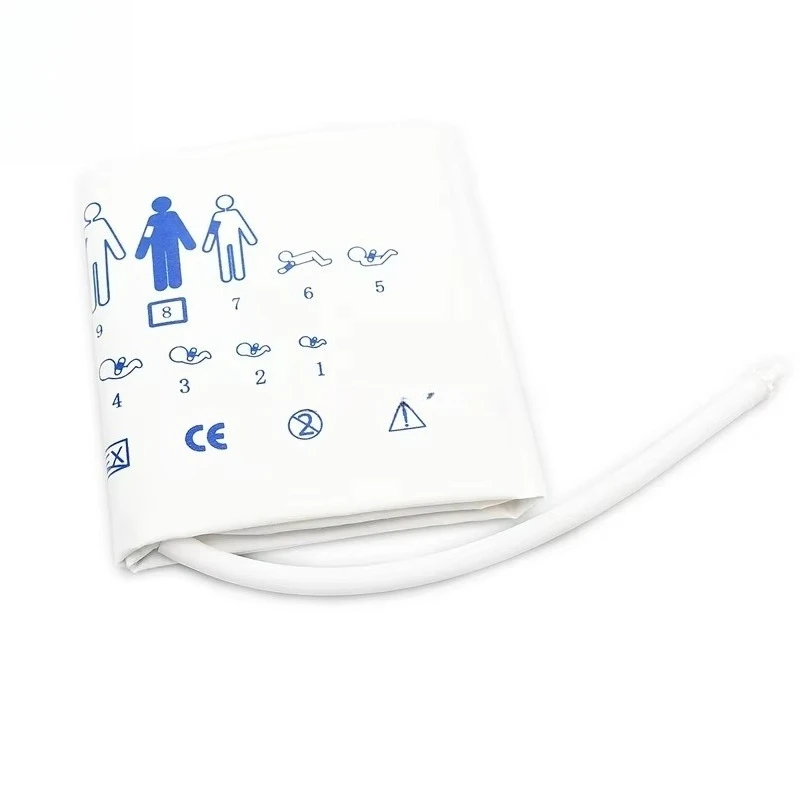 Medical Disposable Adult NIBP Cuffs Bladder NIBP Cuffs 25-35cm