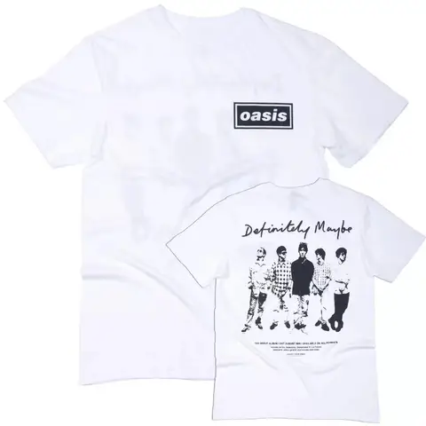 Oasis T-shirt Is Definitely Likely To Promote The Official Reunion Trip 2025 New High-end Luxury Is Men's and Women's Y2K Tshirt
