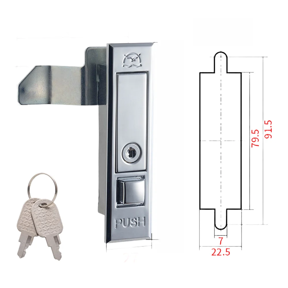 For Electrical Cabinet Handle Lock Engineered for Left or Right Door Installation Industrial Environment Ready